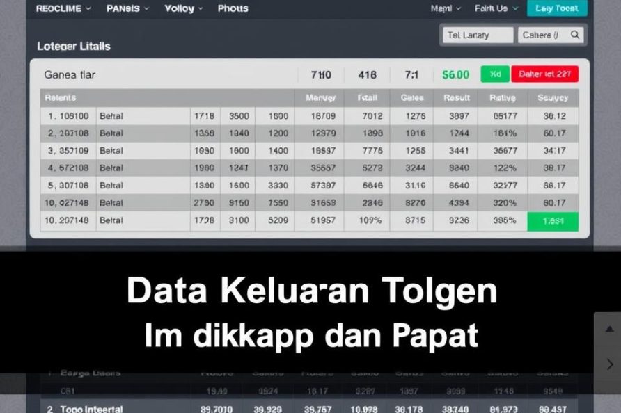 Data Keluaran Togel